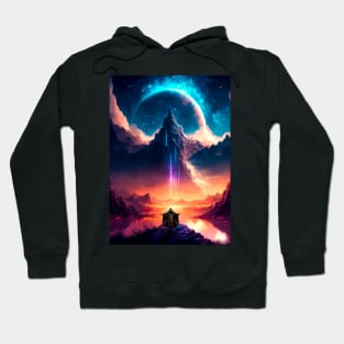 Cosmic Chaos: Magical Landscapes Hoodie